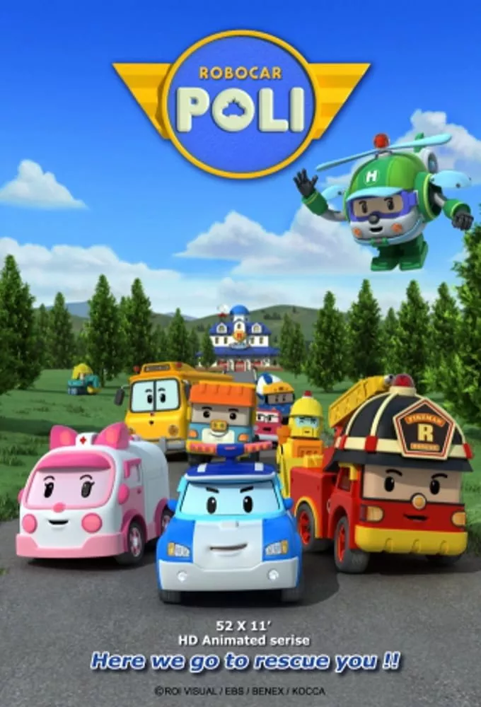 Poli và các bạn (Phần 3) | Robocar Poli (Season 3) (2014)